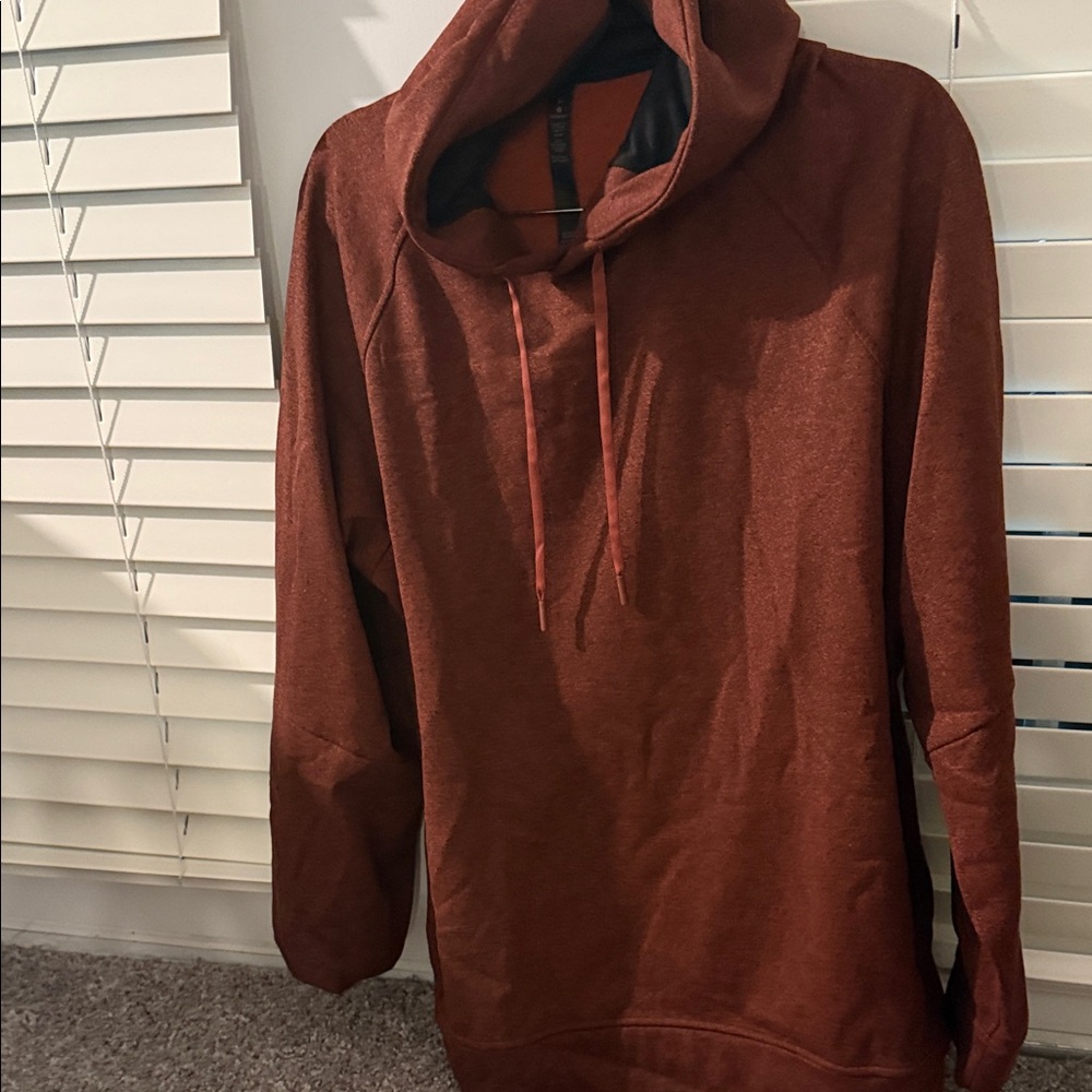 Lululemon Athletica XL Burnt Orange Hoodie